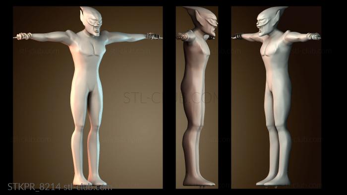 Статуэтки упрощенные Зеленый гоблин