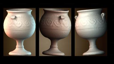 3D модель Древняя чаша (STL)