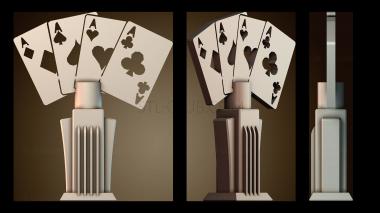 3D модель Покерный трофей (STL)