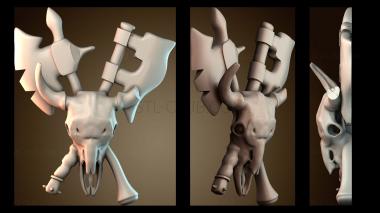 3D модель Амулет Песни Войны (STL)