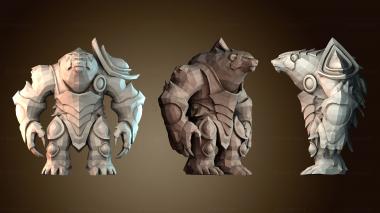 3D модель Volibear медведь (STL)