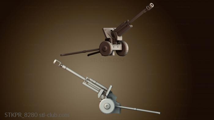 Статуэтки упрощенные Canon ZIS 3 76mm