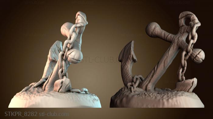 Статуэтки упрощенные Якорь