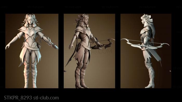 Статуэтки упрощенные Мисс Артемида