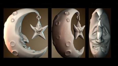 3D модель Мистер Мун (STL)