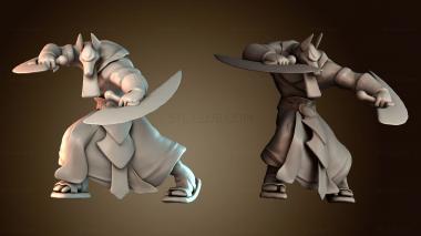 3D модель Меркурий Анубис (STL)