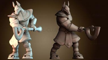 3D модель Меркурий Анубис (STL)