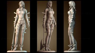 3D модель Мисс Эльвира (STL)