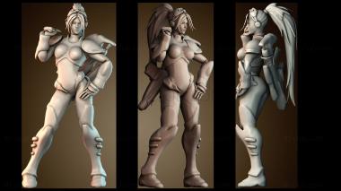 3D модель Мисс Нова танец восстановлен (STL)