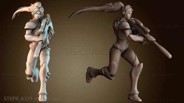 Статуэтки упрощенные Мисс Нова забег