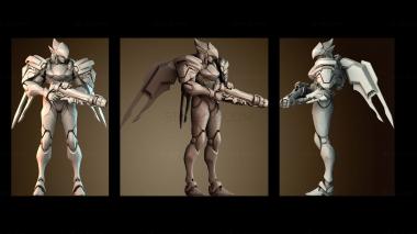 3D модель Мисс Фарра (STL)