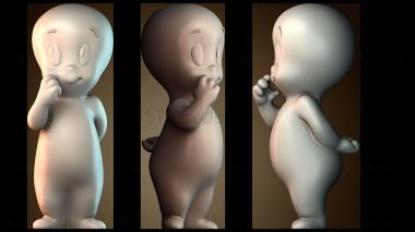 3D модель Каспер малыш (STL)