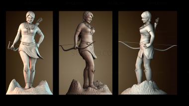 3D модель Мисс Гаена (STL)