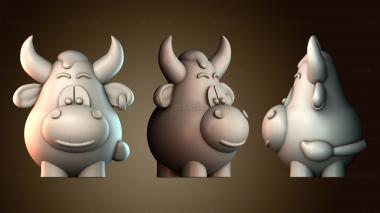 3D модель Игрушечный бык (STL)