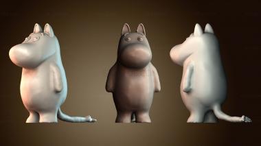 3D модель Муми тролли (STL)