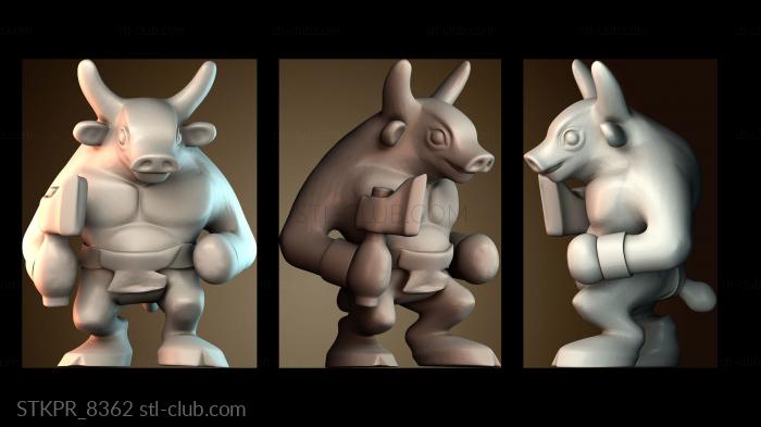 Статуэтки упрощенные Игрушка минотавр