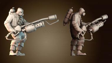 3D модель Пожарные солдаты (STL)