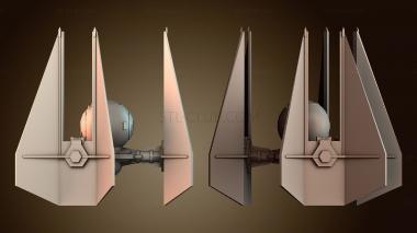 3D модель Tie Defender корабль (STL)