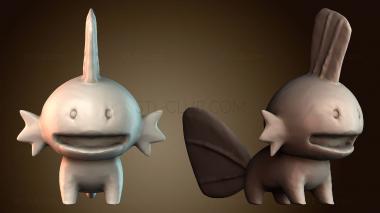 3D модель Pokemon mudkip (STL)
