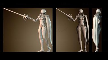 3D модель Мисс Фиора (STL)