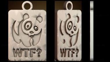 3D модель WTF кулон (STL)