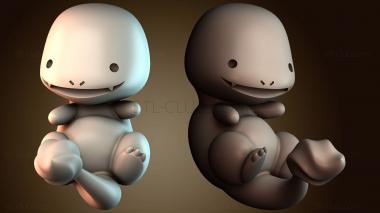 3D модель Чармандер покемон (STL)