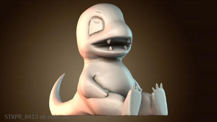 Статуэтки упрощенные Чармандер покемон