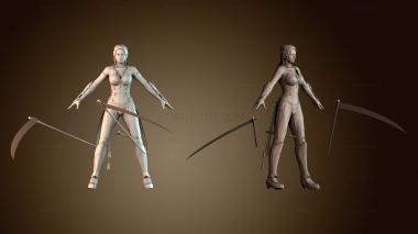 3D модель Мисс Итами (STL)