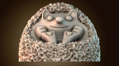3D модель Ёжик (STL)