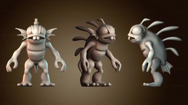 3D модель Мрачный (STL)