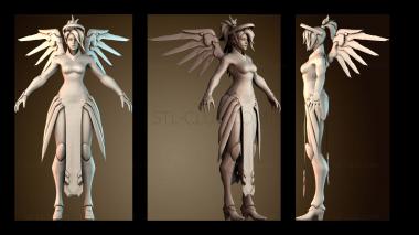 3D модель Мисс Мерси (STL)