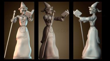 3D модель Заклинание ведьма (STL)