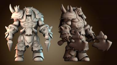 3D модель Rexxar game dota (STL)