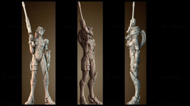 3D модель Мисс Вдоводел игра (STL)