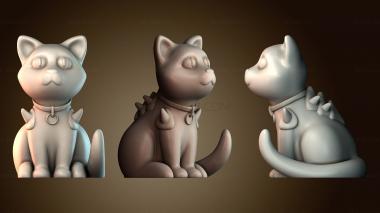 3D модель Бронированный кот (STL)