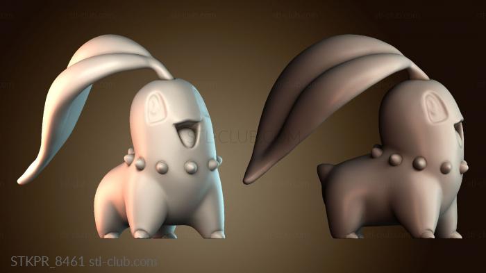 Статуэтки упрощенные Чикорита Покемон