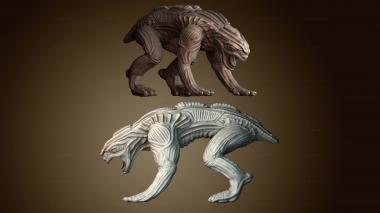 3D модель Инопланетное животное (STL)