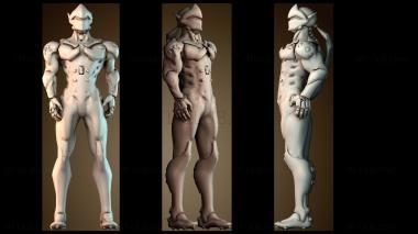 3D модель Гэндзи ниндзя (STL)