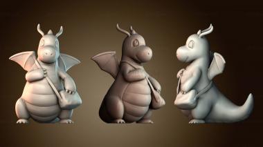3D модель Драгонайт покемон (STL)