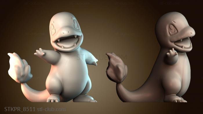 Статуэтки упрощенные Чармандер Покемон