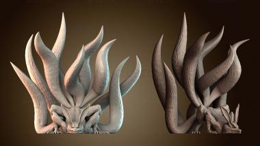 3D модель Ninetails kijai design – fox (STL)