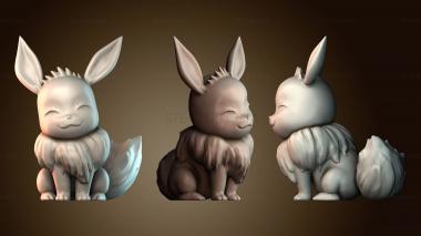 3D модель Иви Покемон (STL)