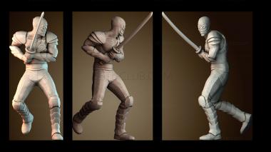 3D модель Пехотинец (STL)