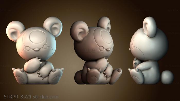 Статуэтки упрощенные Teddiursa pokemon