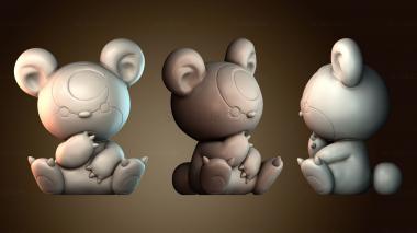 3D модель Teddiursa pokemon (STL)