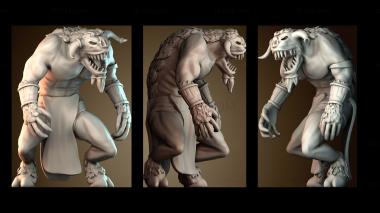 3D модель Гористро (STL)