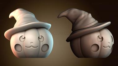 3D модель Тыква на Хэллоуин (STL)