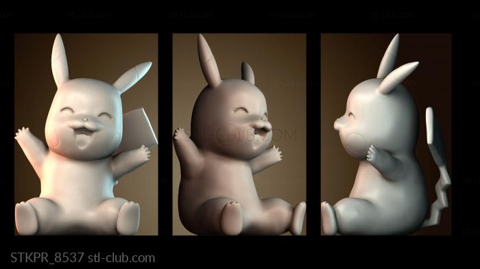 Статуэтки упрощенные Пикачу покемон