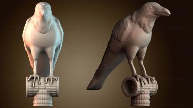 3D модель Ворон (STL)