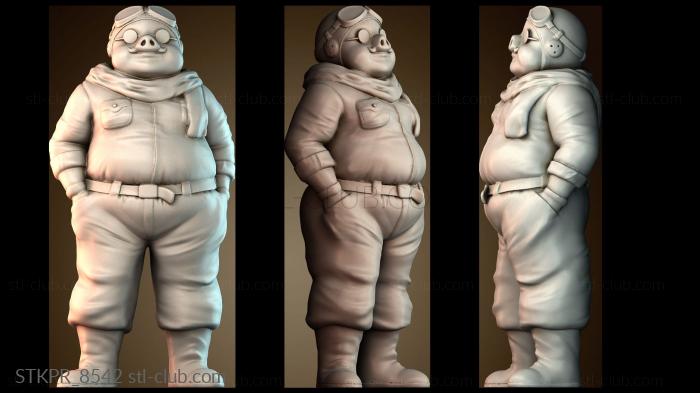 Статуэтки упрощенные Марко Пагот Porco Rosso